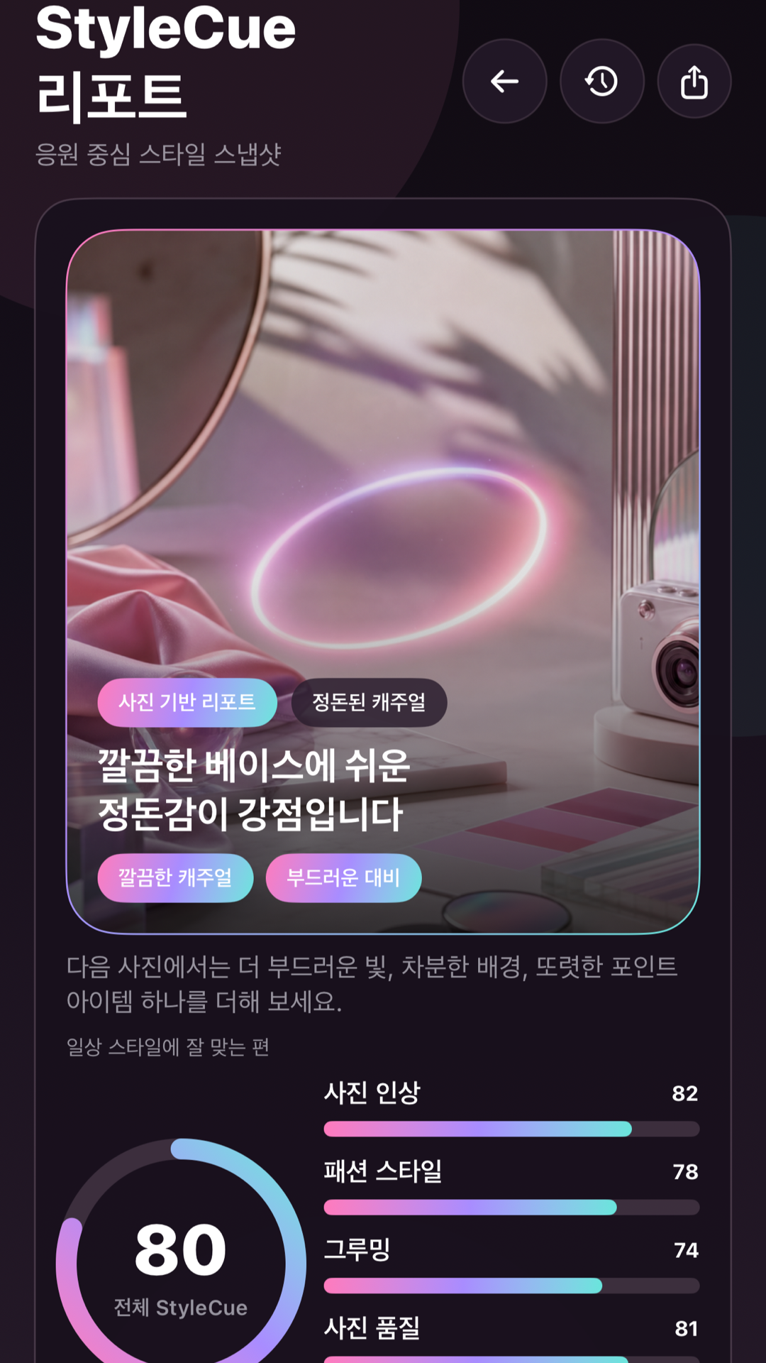 StyleCue - StyleCue 카드로 공유