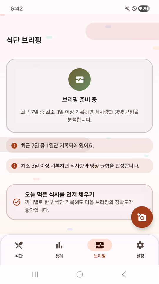 SmartBap - 7-day diet briefing
