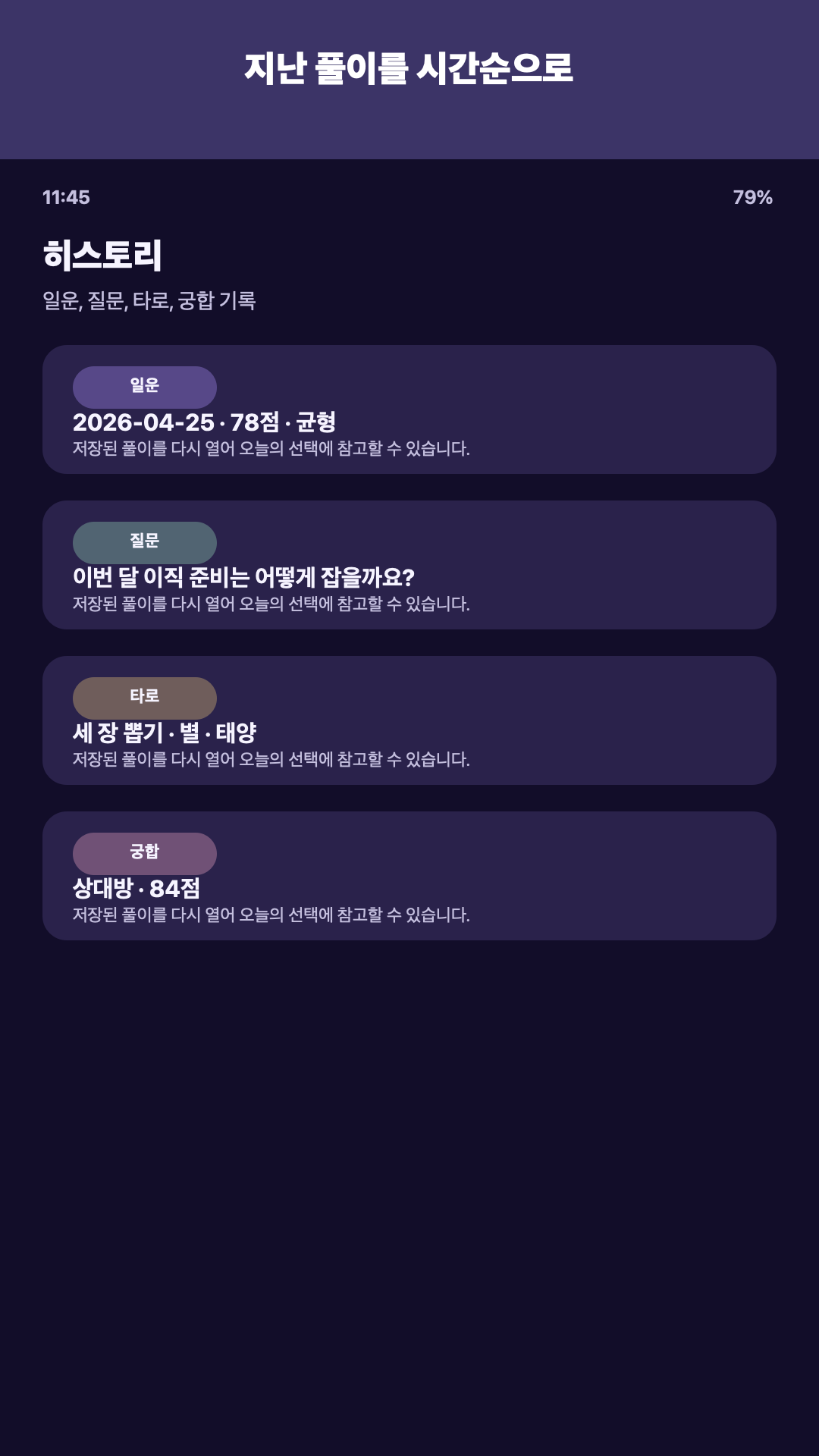 Ungyeol - 풀이 히스토리